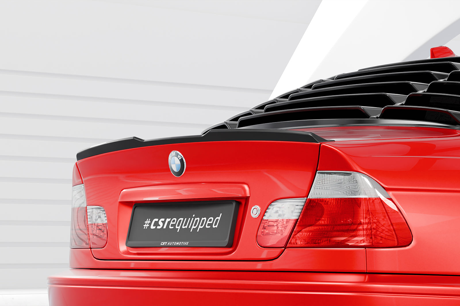 CSR Heckspoiler | Heckflügel mit ABE für BMW 3er E46 Coupe / Cabrio HF162