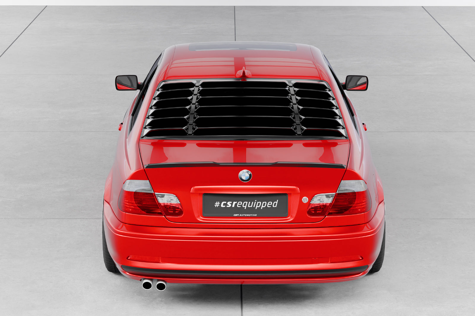 CSR Heckspoiler | Heckflügel mit ABE für BMW 3er E46 Coupe / Cabrio HF162