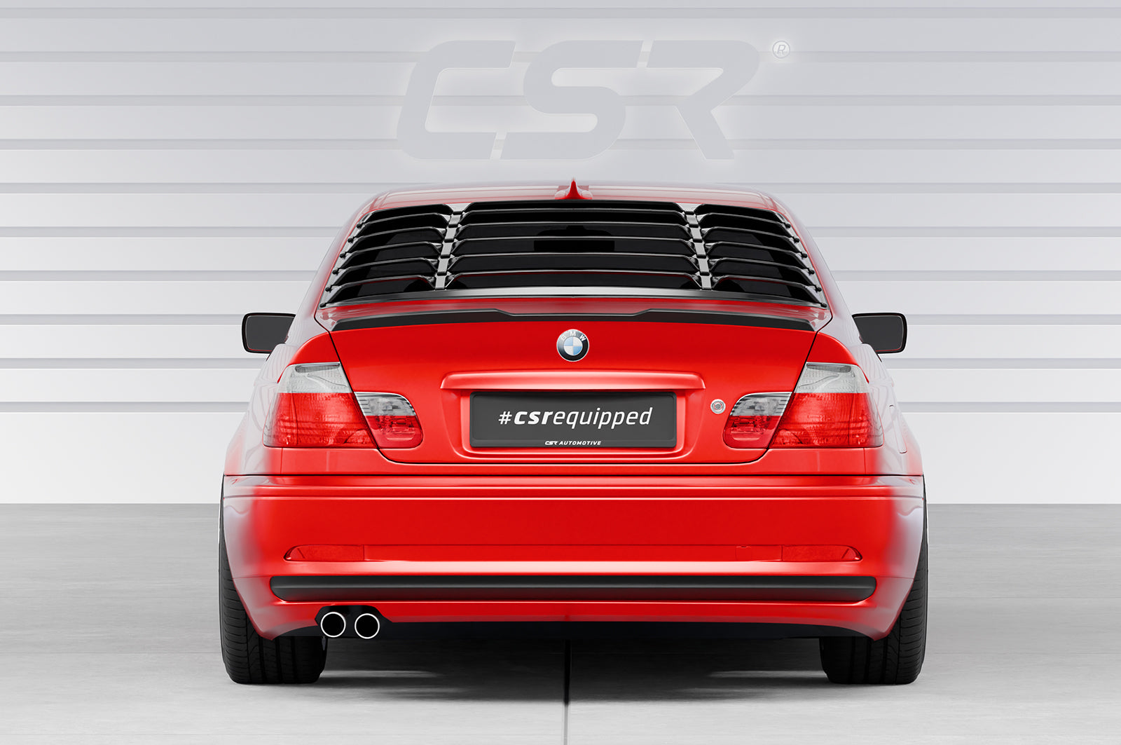 CSR Heckspoiler | Heckflügel mit ABE für BMW 3er E46 Coupe / Cabrio HF162