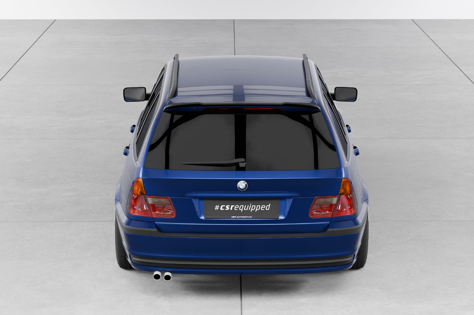 CSR Heckspoiler | Heckflügel mit ABE für BMW 3er E46 HF163