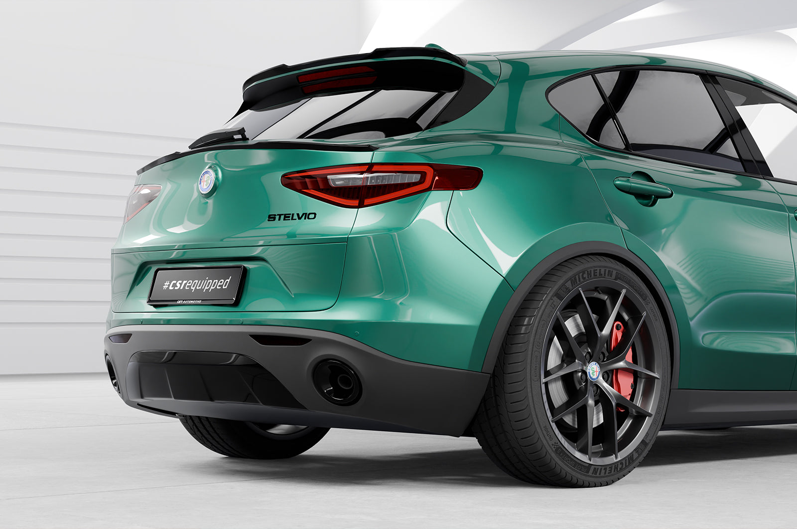 CSR Heckspoiler | Heckflügel mit ABE für Alfa Romeo Stelvio HF165