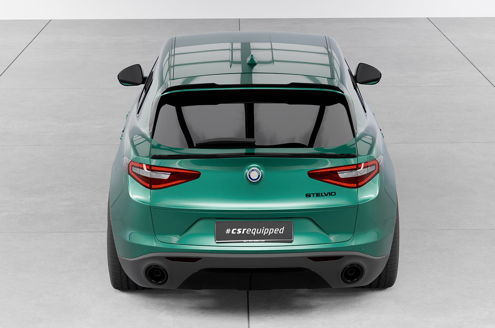 CSR Heckspoiler | Heckflügel mit ABE für Alfa Romeo Stelvio HF165