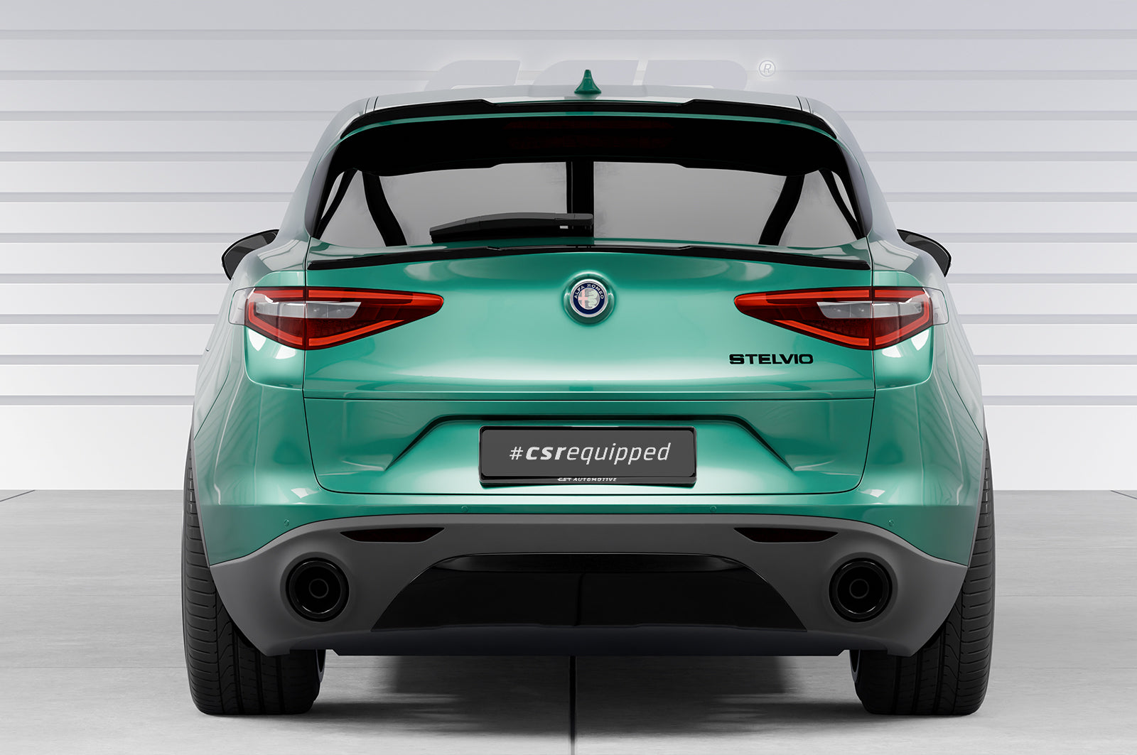 CSR Heckspoiler | Heckflügel mit ABE für Alfa Romeo Stelvio HF165