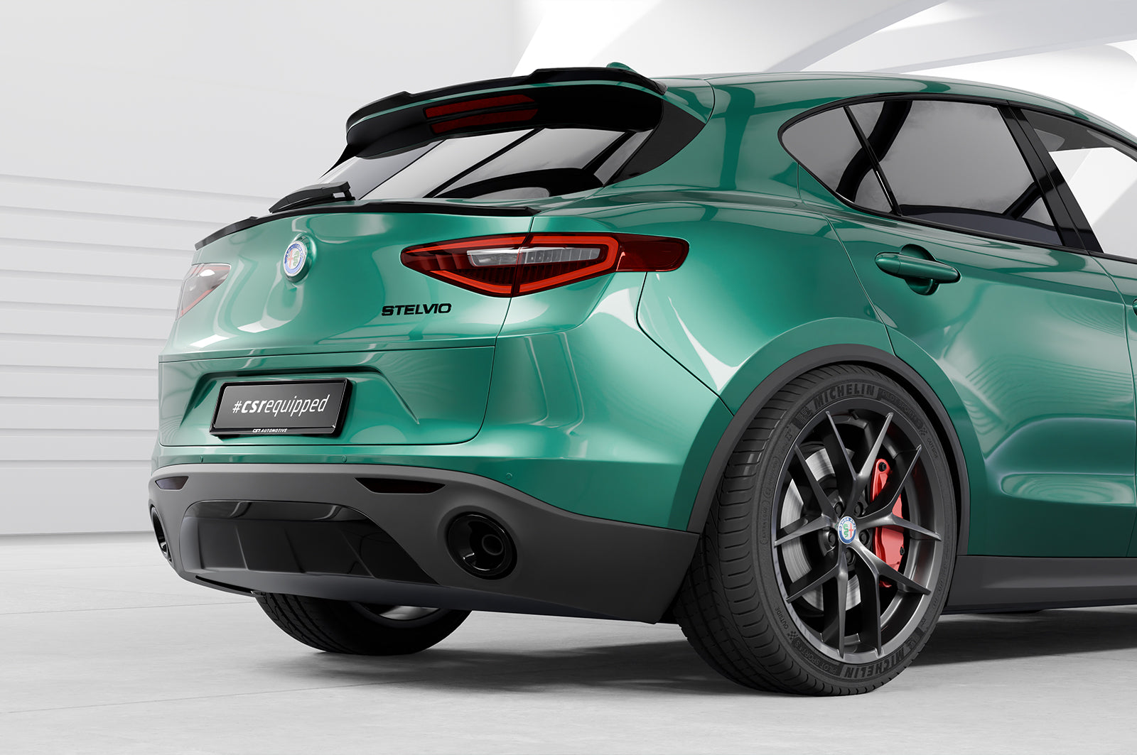 CSR Heckspoiler | Heckflügel mit ABE für Alfa Romeo Stelvio HF166