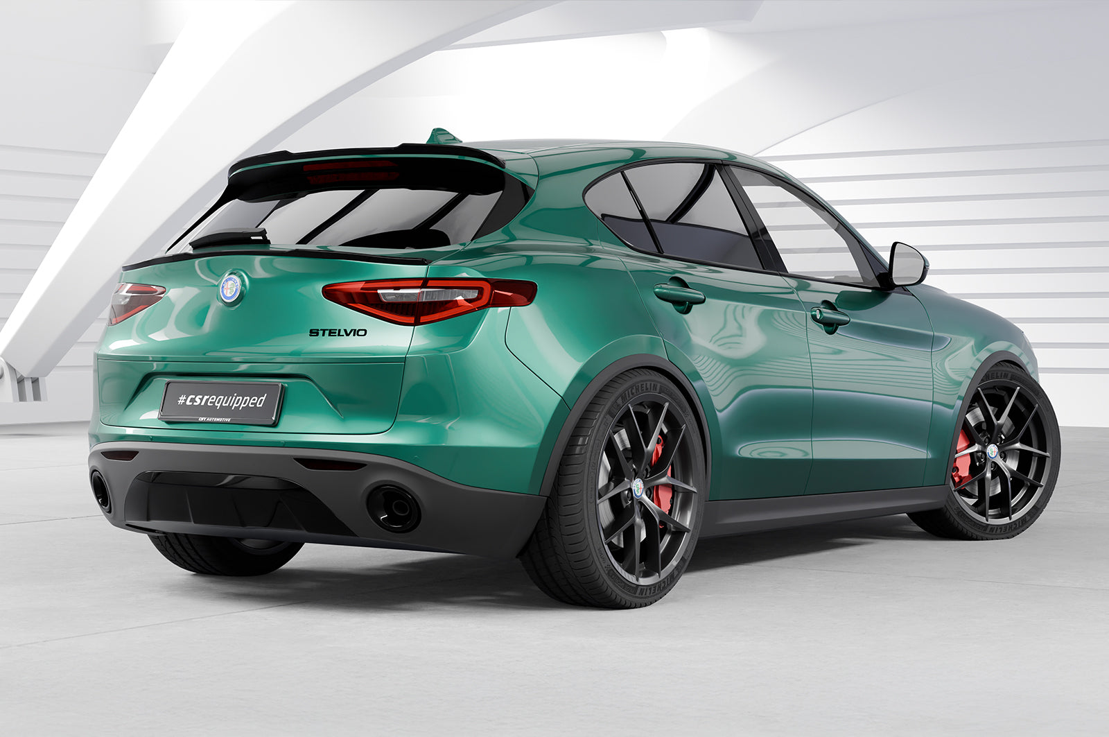CSR Heckspoiler | Heckflügel mit ABE für Alfa Romeo Stelvio HF166
