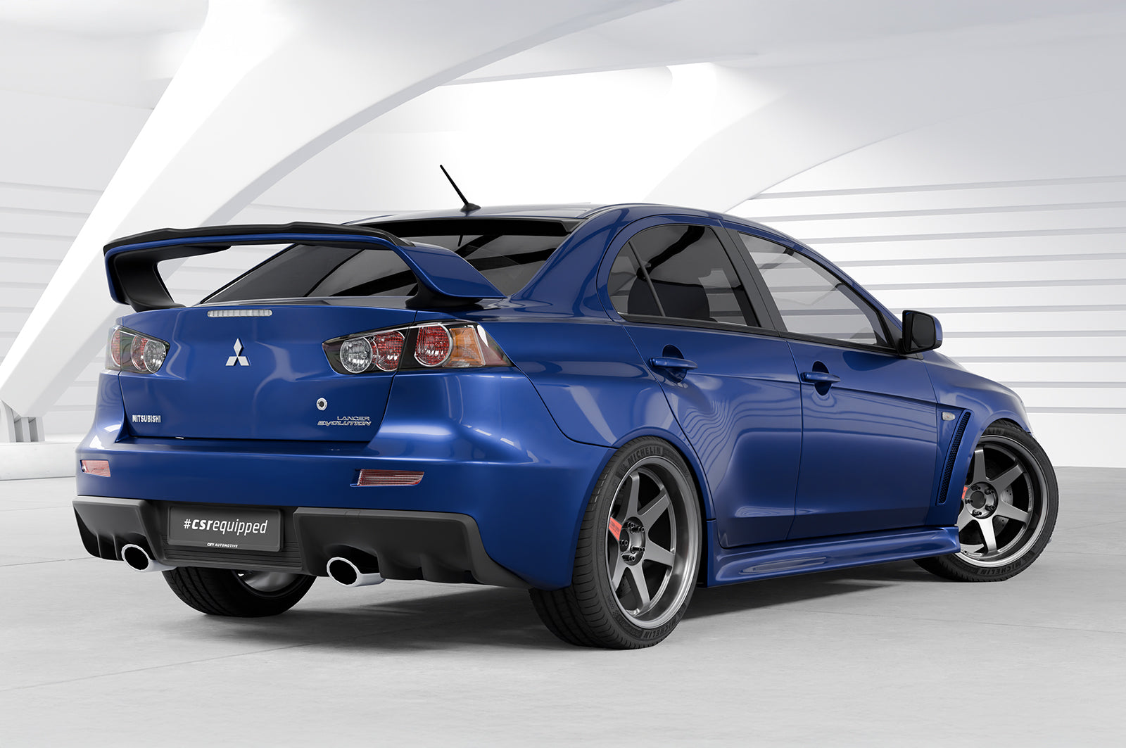CSR Heckspoiler | Heckflügel mit ABE für Mitsubishi Lancer Evolution X HF168