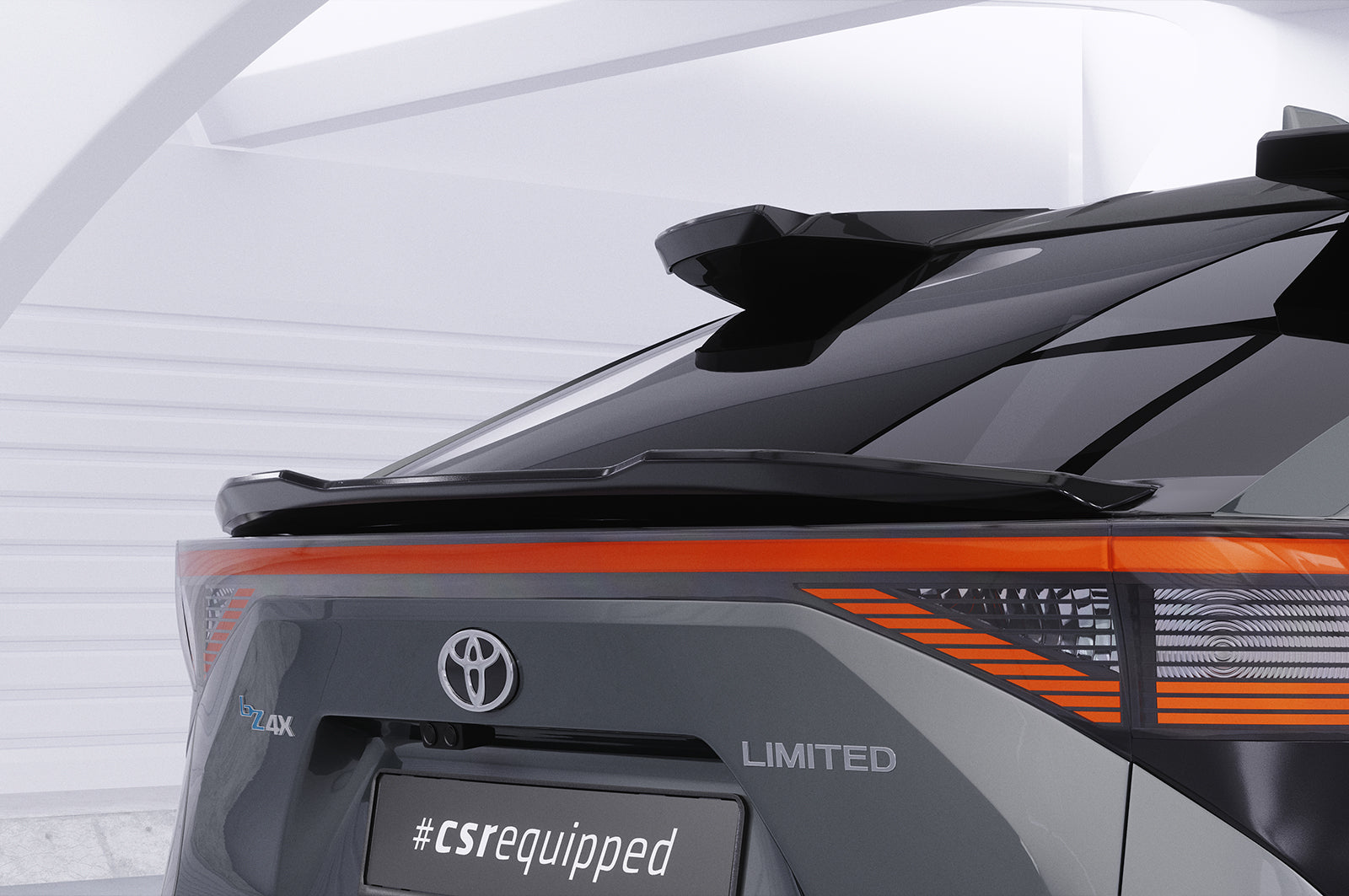 CSR Heckspoiler | Heckflügel mit ABE für Toyota bZ4X / Subaru Solterra HF175