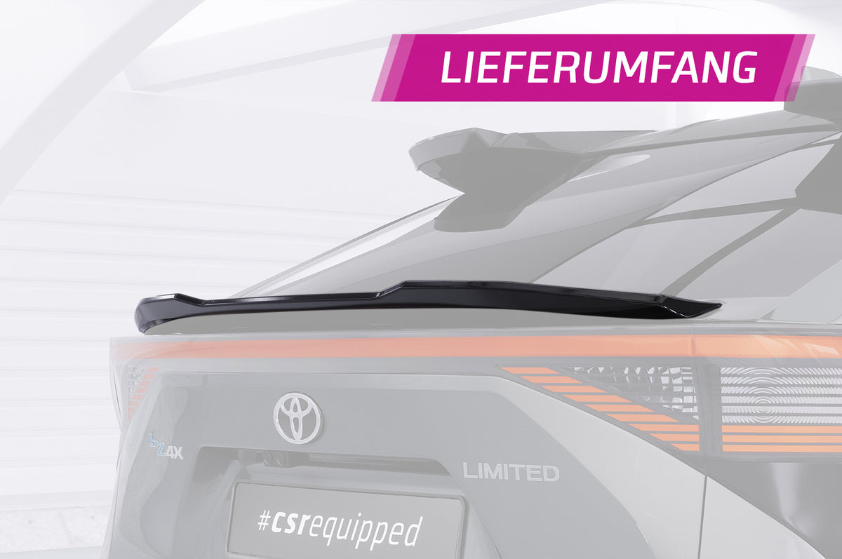 CSR Heckspoiler | Heckflügel mit ABE für Toyota bZ4X / Subaru Solterra HF175