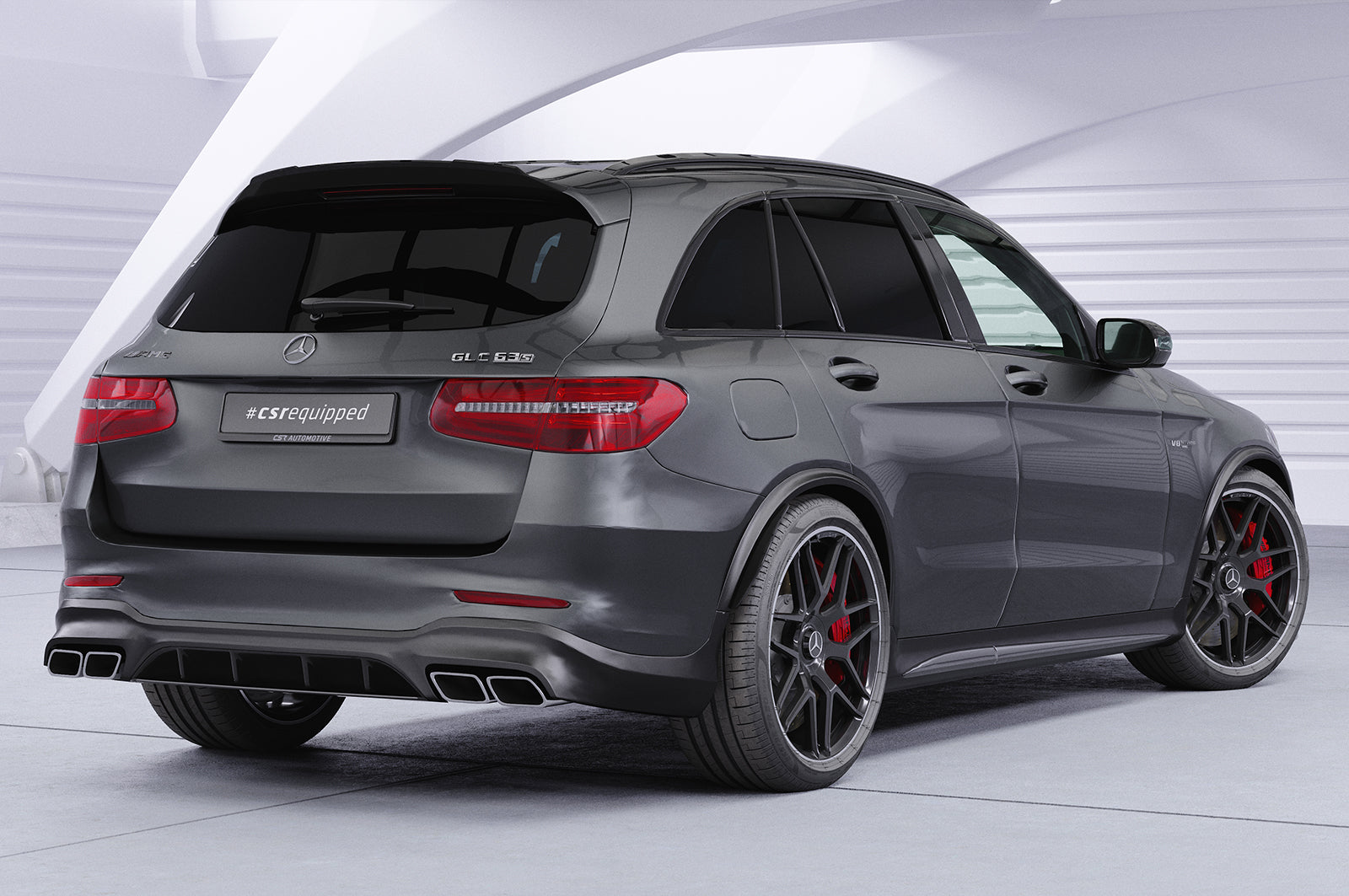 CSR Heckspoiler | Heckflügel mit ABE für Mercedes Benz GLC X253 AMG HF178