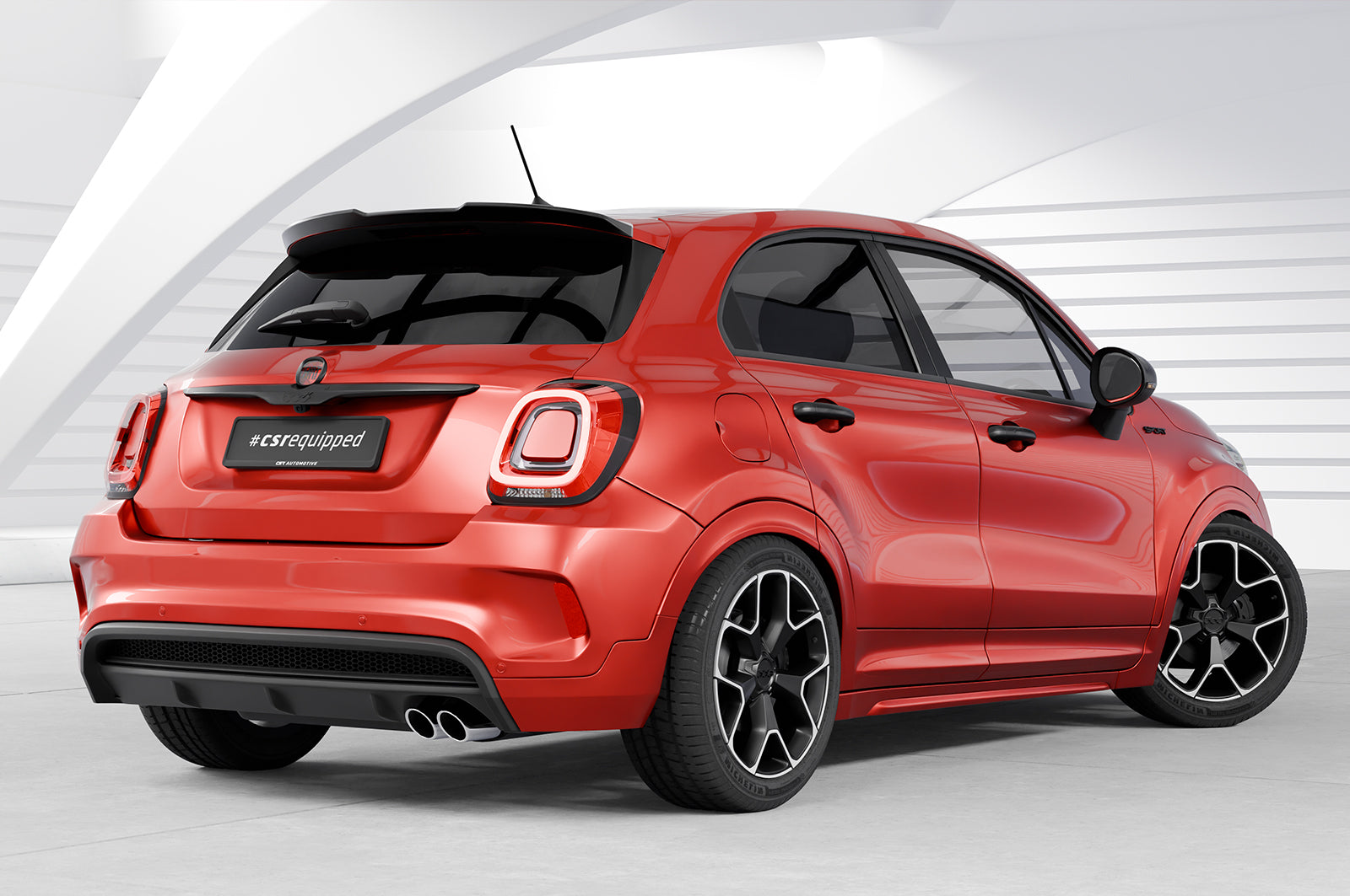 CSR Heckspoiler | Heckflügel mit ABE für Fiat 500X Sport HF198