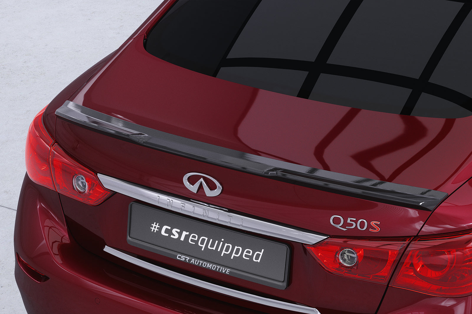 CSR Heckspoiler | Heckflügel mit ABE für Infiniti Q50 HF201