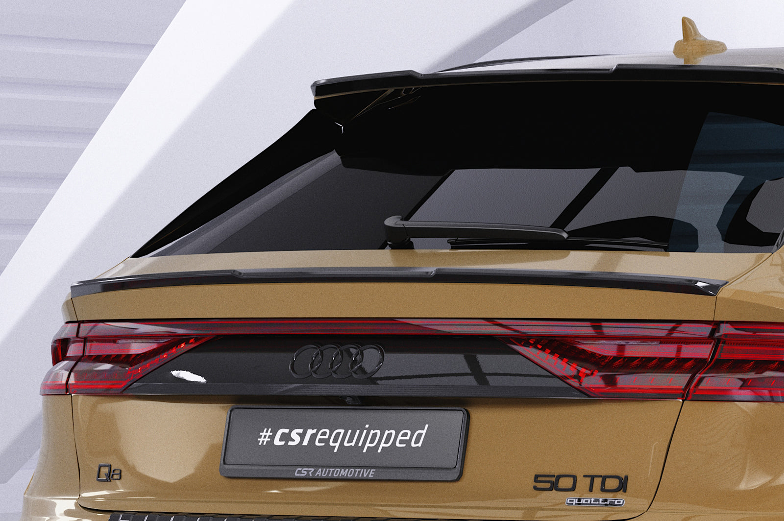 CSR Heckspoiler | Heckflügel mit ABE für Audi Q8 / SQ8 /RSQ8 (Typ 4M) SUV HF220