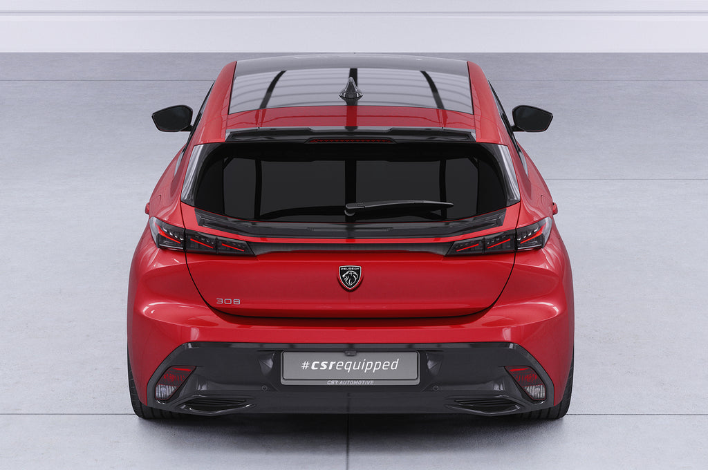 CSR Heckspoiler | Heckflügel mit ABE für Peugeot 308 (P51) Schrägheck HF235