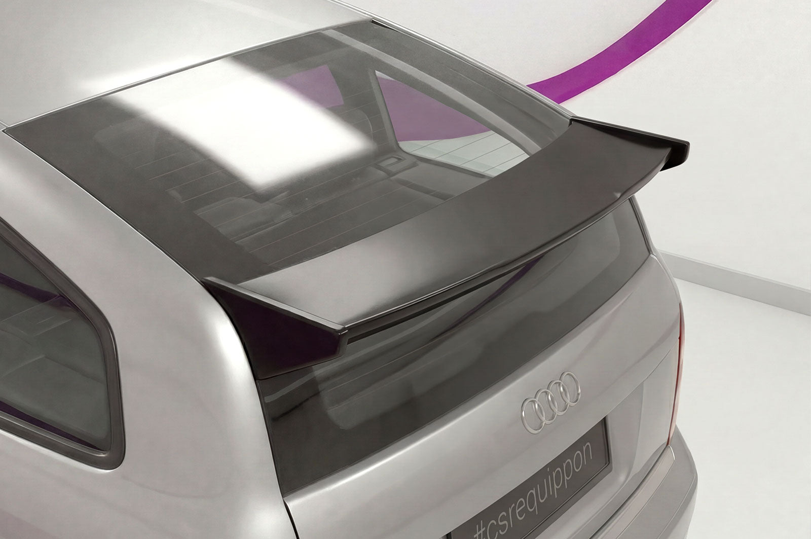 CSR Heckspoiler | Heckflügel mit ABE für Audi A2 (8Z) HF246