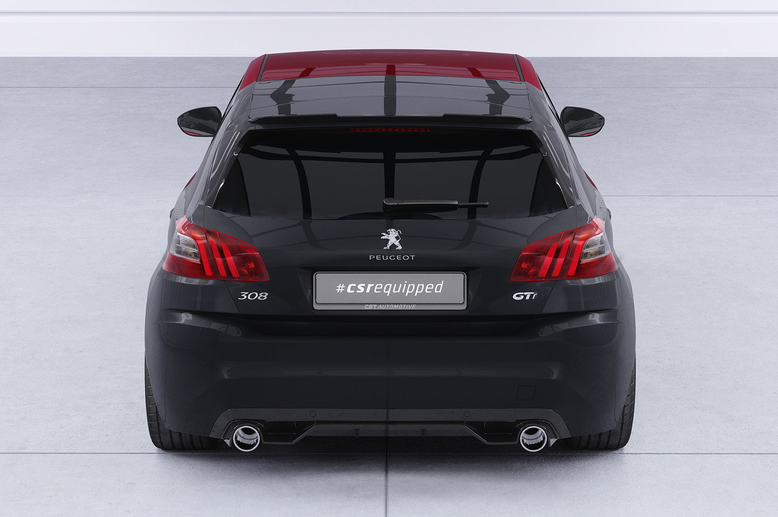 CSR Heckspoiler | Heckflügel mit ABE für Peugeot 308 II (Typ T9) GTi HF253