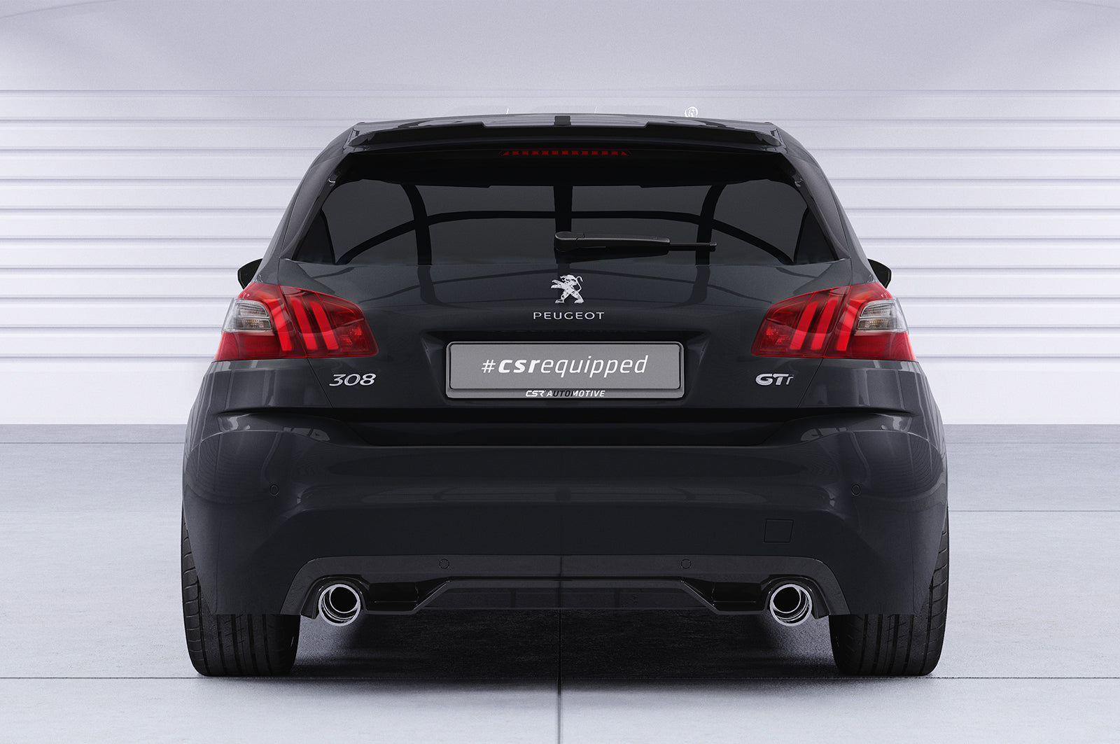 CSR Heckspoiler | Heckflügel mit ABE für Peugeot 308 II (Typ T9) GTi HF253