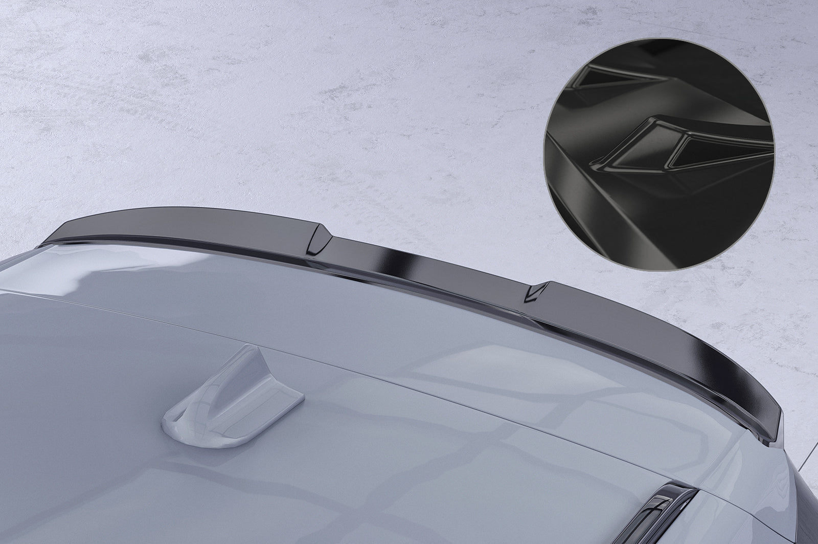 CSR Heckspoiler | Heckflügel mit ABE für BMW X1 F48 HF260-G Glossy schwarz Hochglanz (keine Lackierung erforderlich)