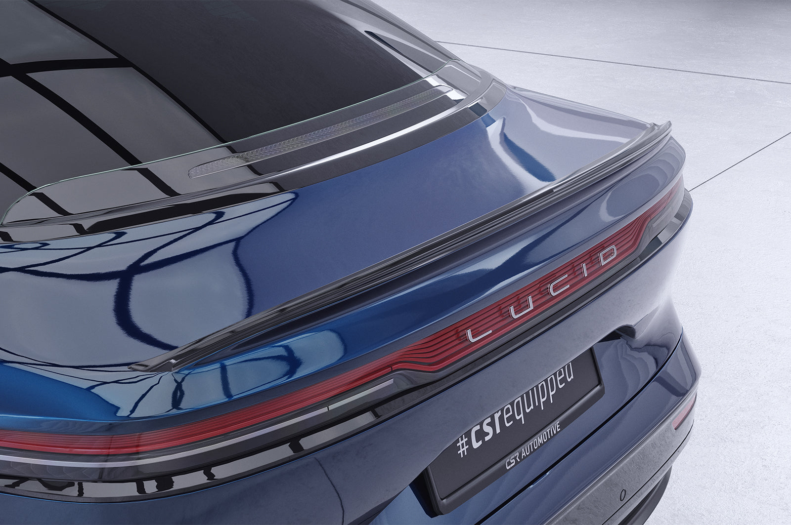 CSR Heckspoiler | Heckflügel mit ABE für Lucid Air Pure, Touring und Grand Touring HF270