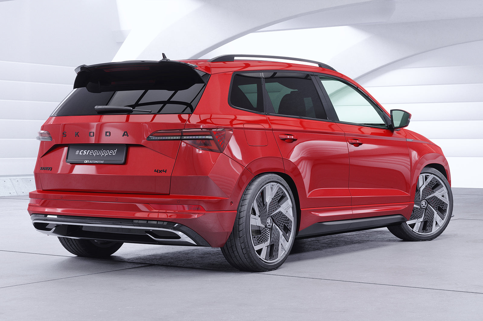 CSR Heckspoiler | Heckflügel mit ABE für Skoda Karoq Sportline HF279