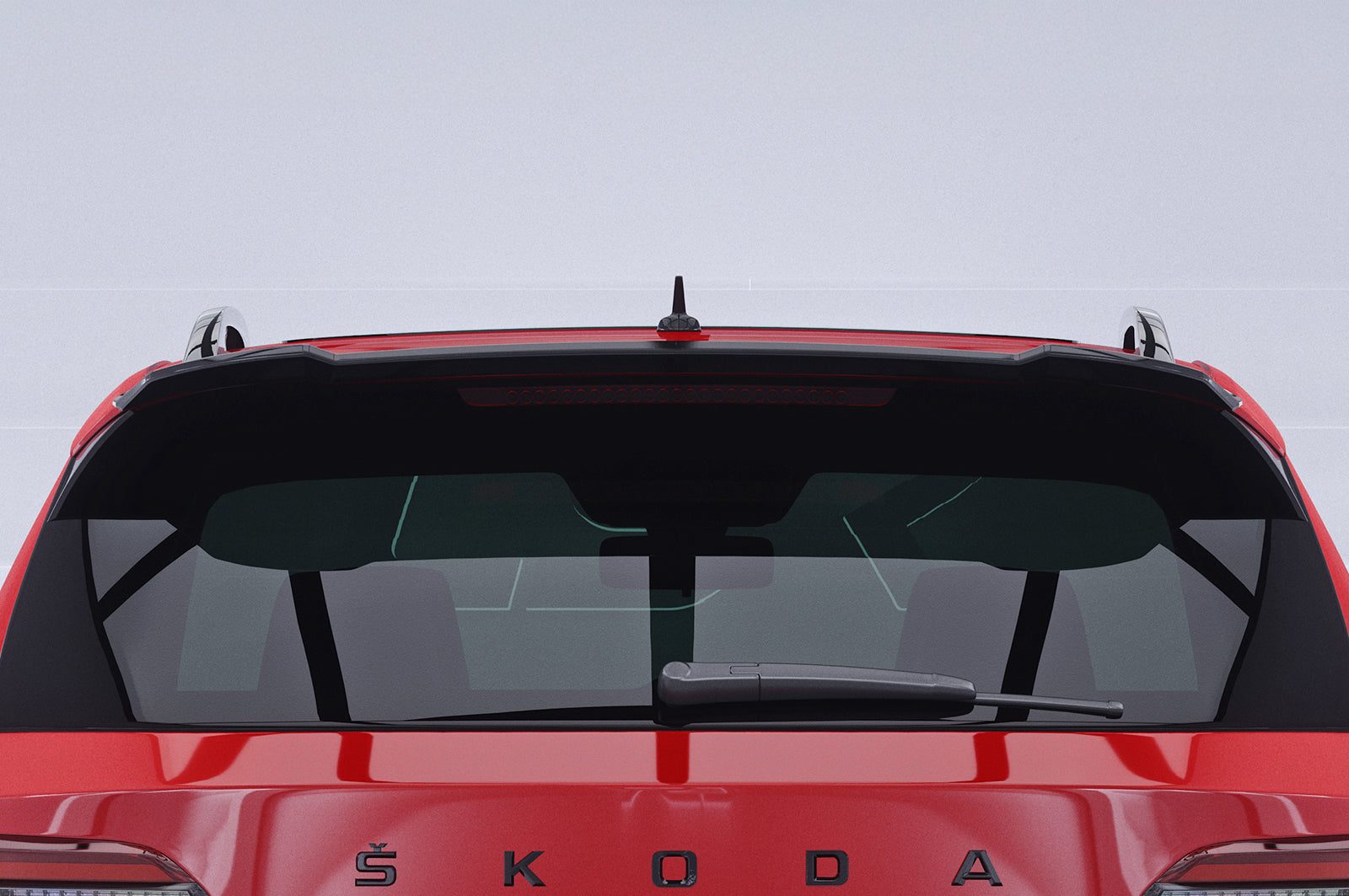 CSR Heckspoiler | Heckflügel mit ABE für Skoda Karoq Sportline HF279