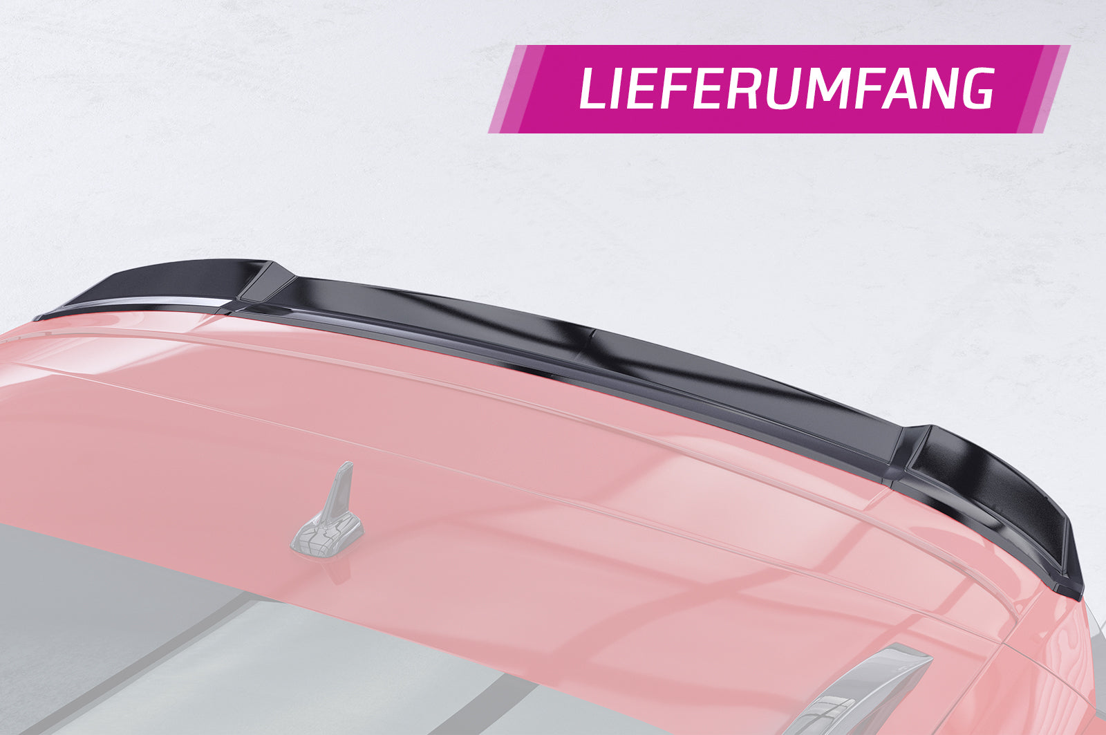 CSR Heckspoiler | Heckflügel mit ABE für Skoda Karoq Sportline HF279