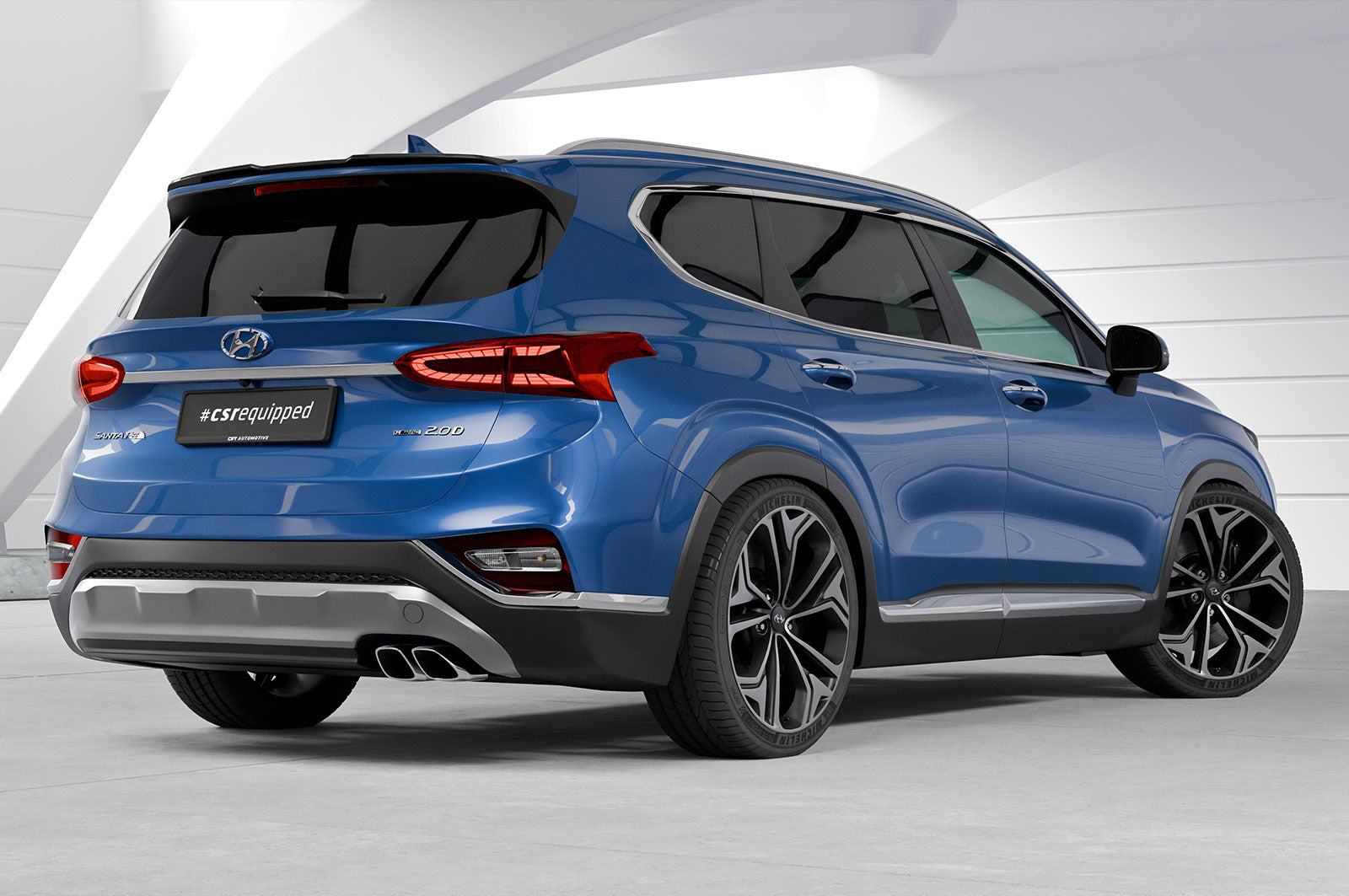 CSR Heckspoiler | Heckflügel mit ABE für Hyundai Santa Fe (Typ TM) HF287