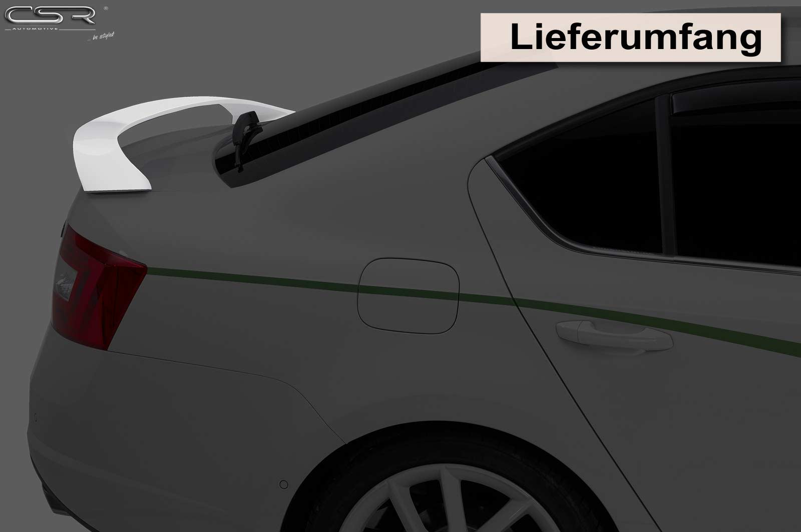 CSR Heckspoiler | Heckflügel für Skoda Octavia 3 Typ 5E HF465