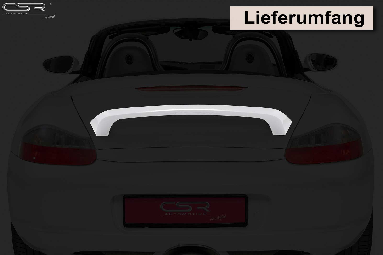 CSR Heckspoiler | Heckflügel für Porsche 986 Boxster HF475