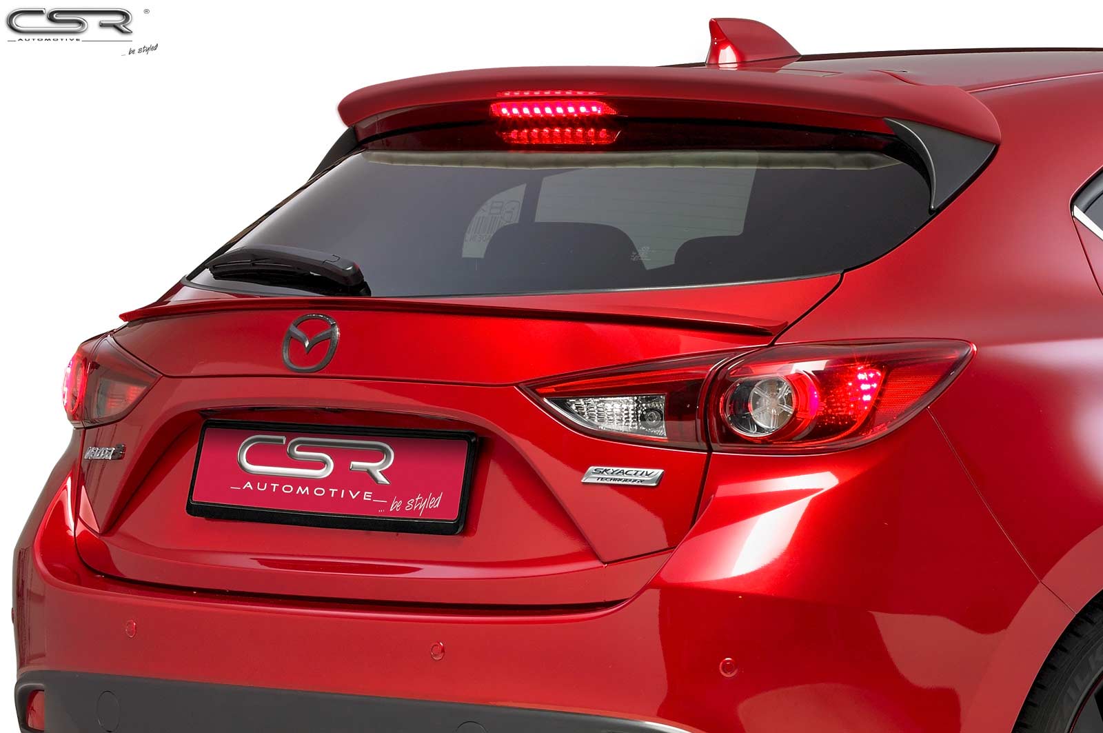CSR Heckspoiler | Heckflügel für Mazda 3 Typ BM/BN 5-Türer HF486