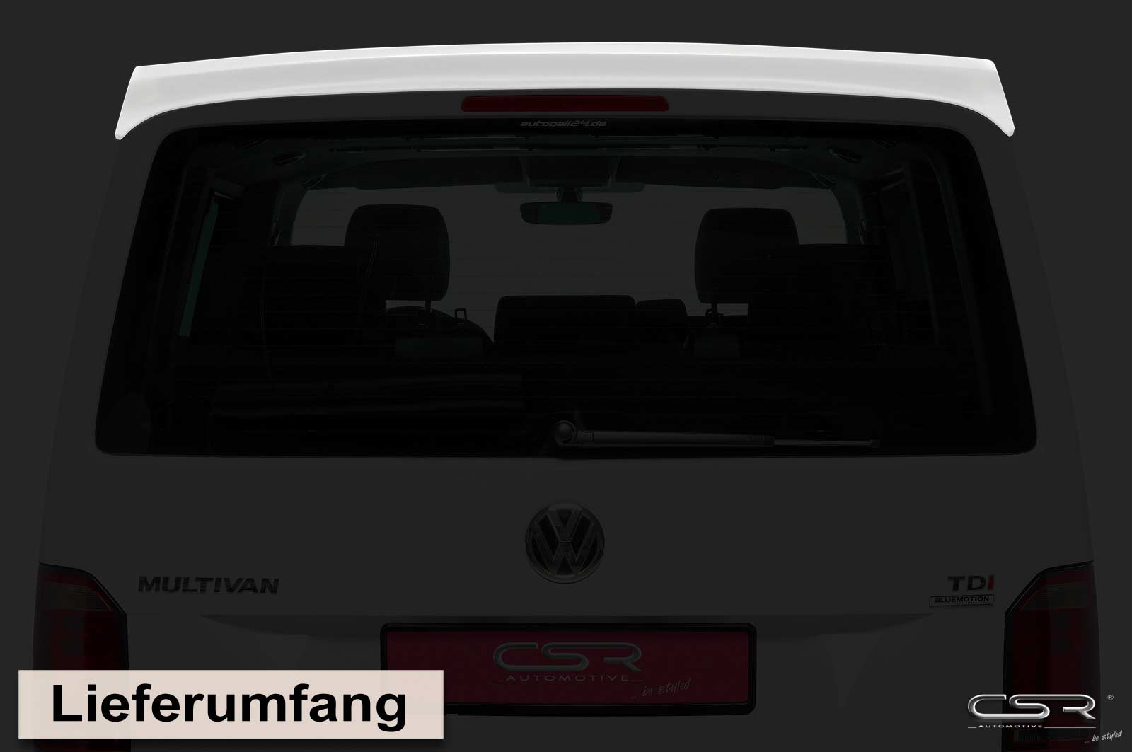 CSR Heckspoiler | Heckflügel für VW T6 Bus HF489