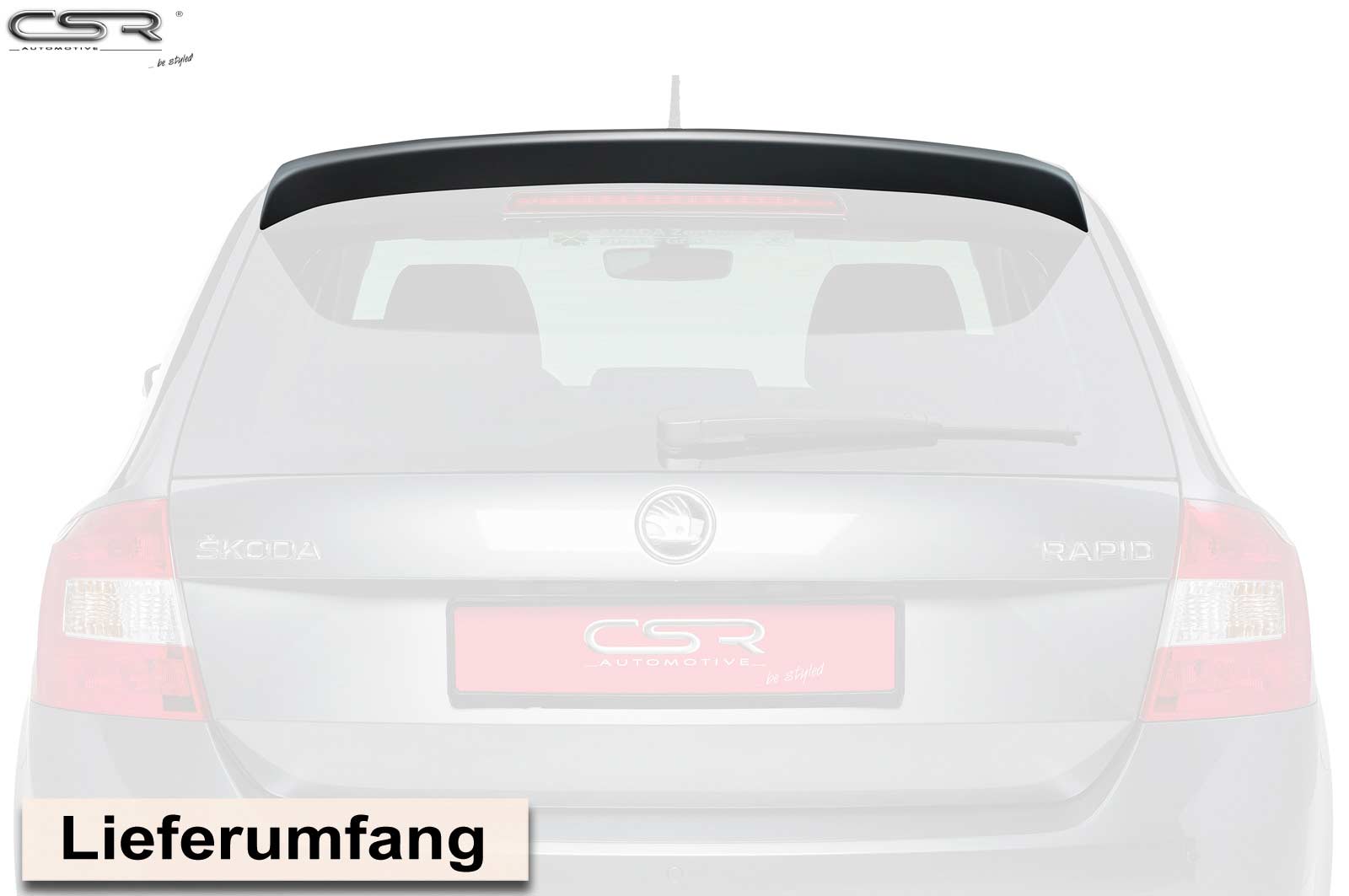 CSR Heckspoiler | Heckflügel für Skoda Rapid NH Spaceback HF499