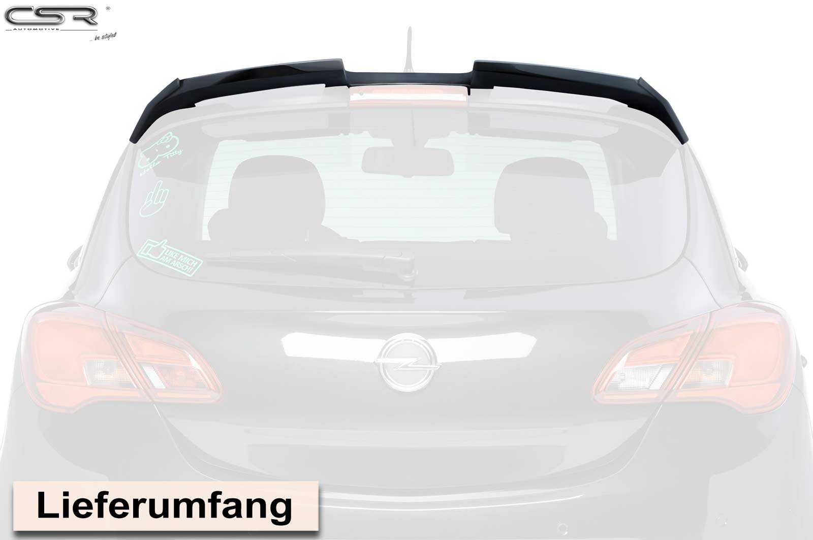 CSR Heckspoiler | Heckflügel für Opel Corsa E HF500