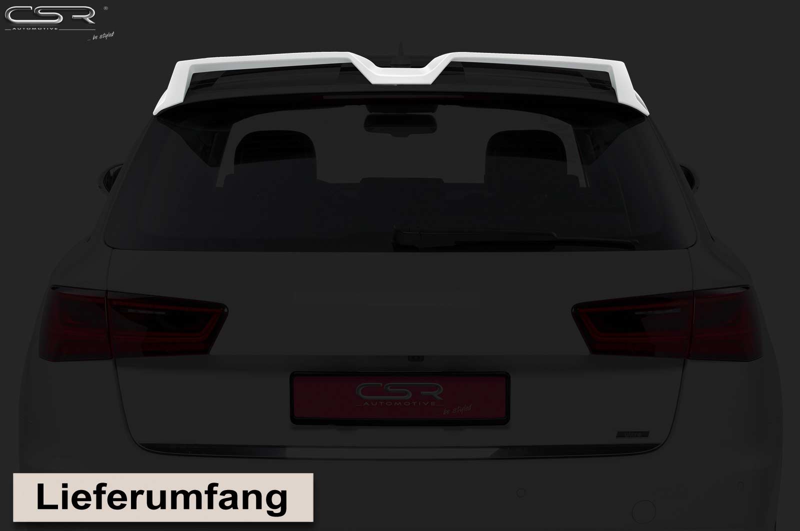 CSR Heckspoiler | Heckflügel für Audi A6 4G C7 Avant HF507