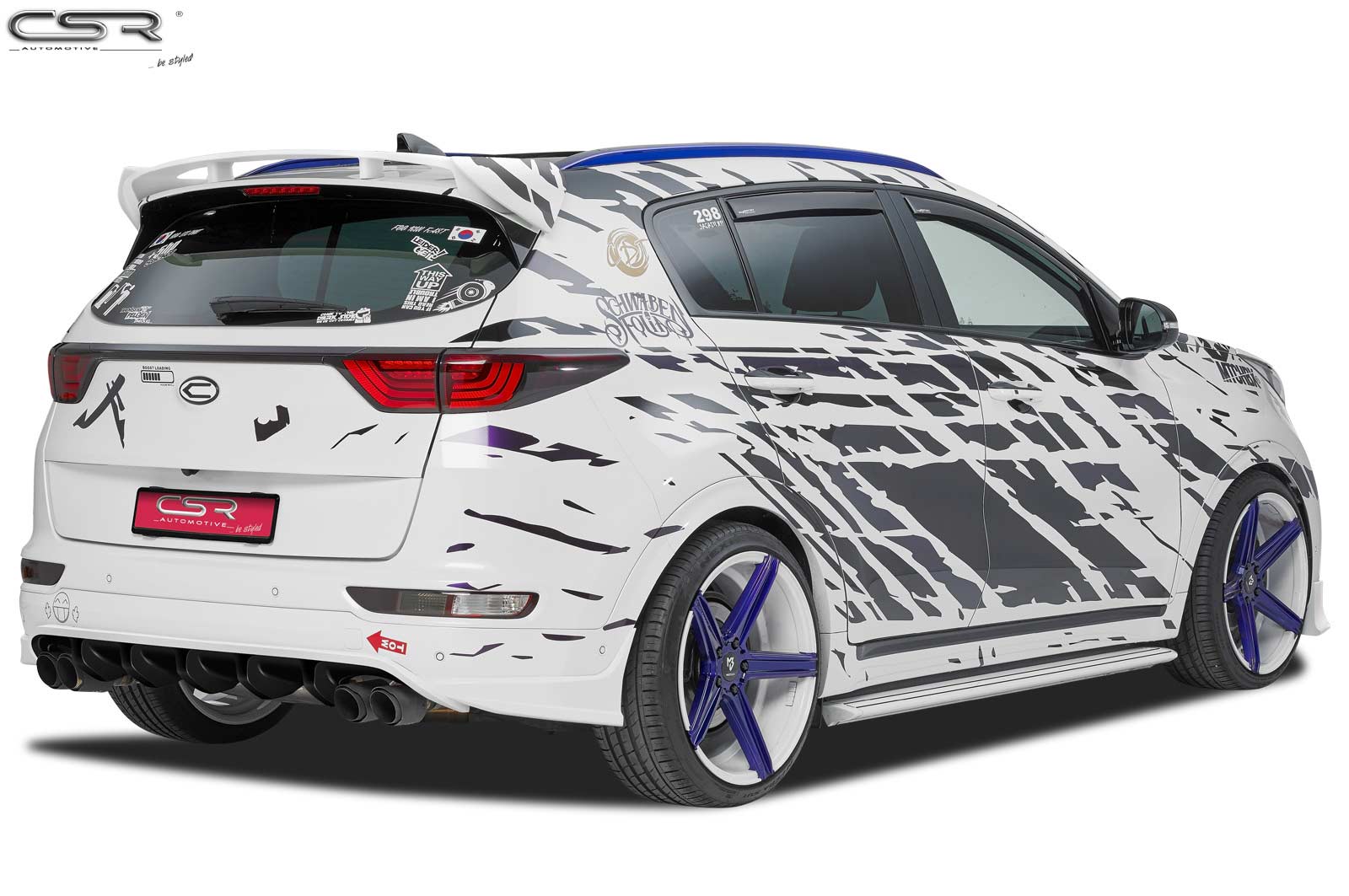 CSR Heckspoiler | Heckflügel für Kia Sportage QL HF511