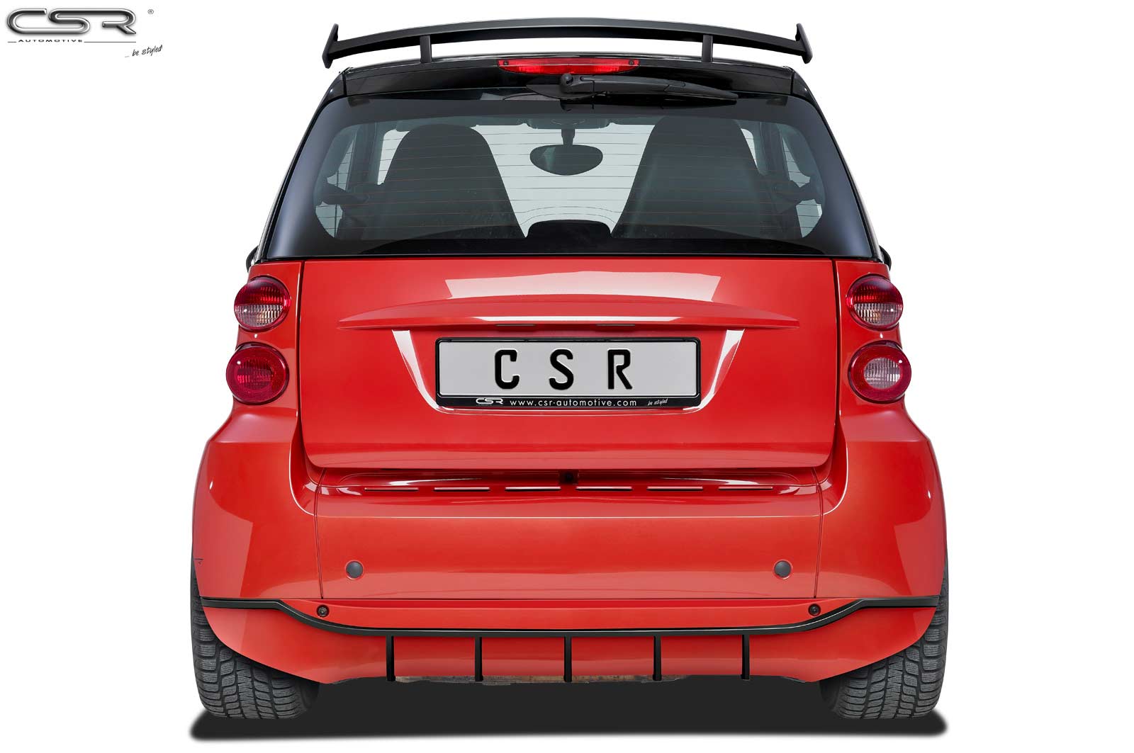 CSR Heckspoiler | Heckflügel für Smart fortwo 451 / 450 / 453 HF517