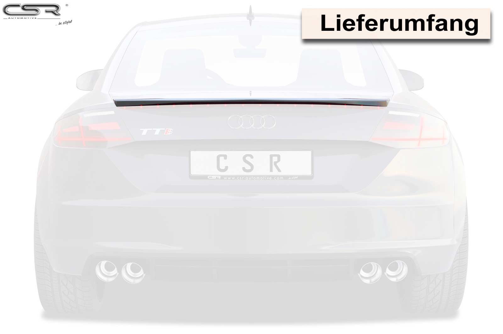 CSR Heckspoiler | Heckflügel für Audi TT FV/8S HF534