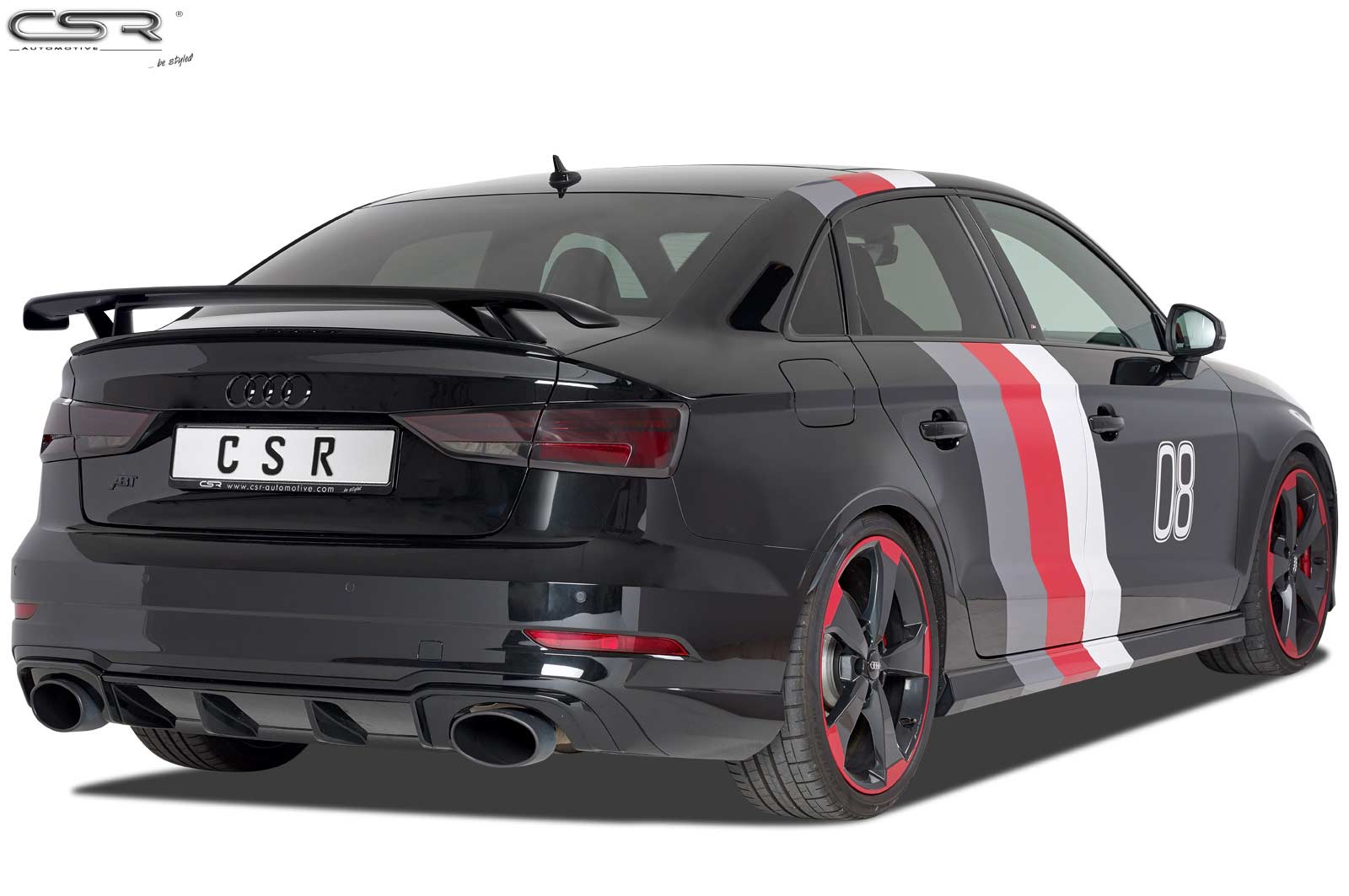 CSR Heckspoiler | Heckflügel für Audi A3 8V Limousine / Cabrio HF539