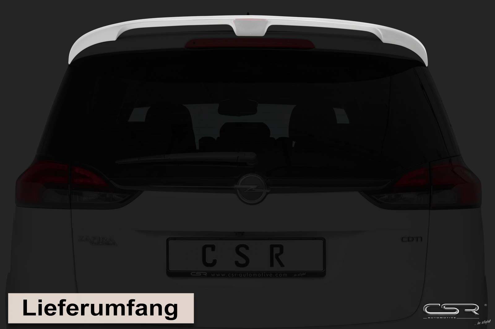 CSR Heckspoiler | Heckflügel für Opel Zafira C Tourer HF554
