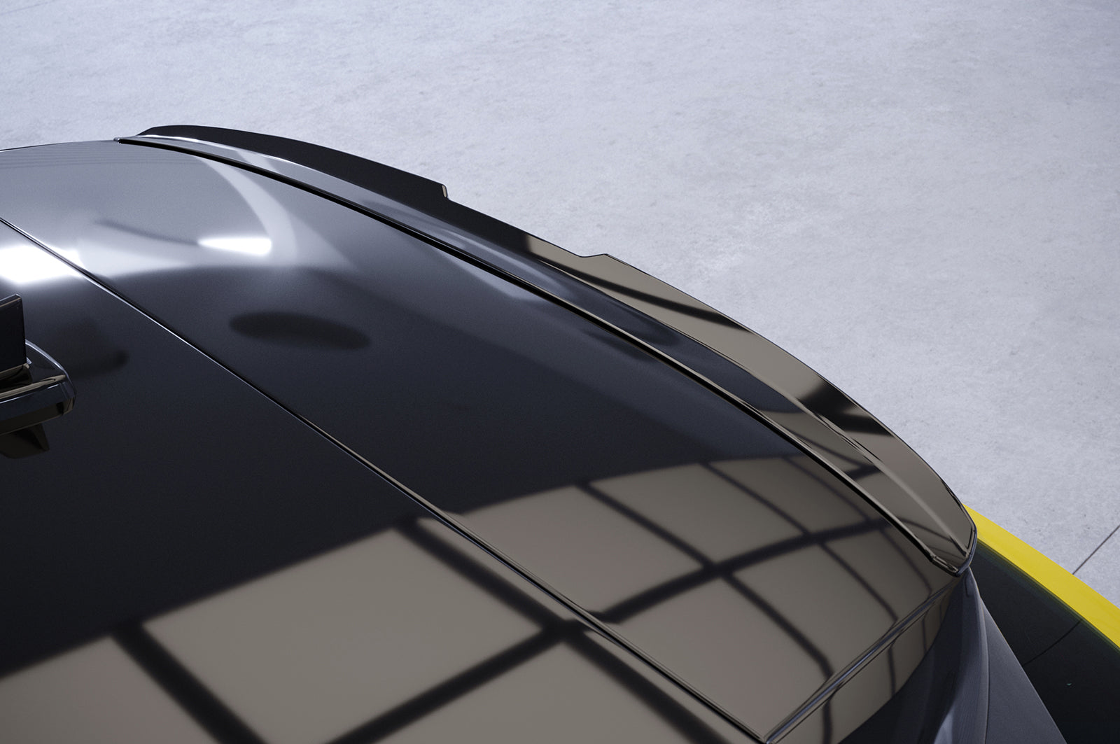 CSR Heckspoiler | Heckflügel mit ABE für Audi A1 GB HF569-C Carbon Look Hochglanz (keine Lackierung erforderlich)