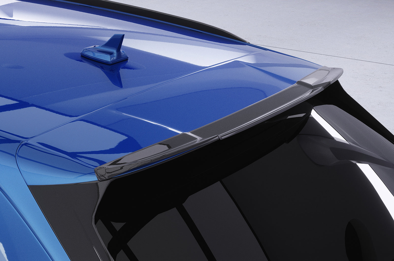 CSR Heckspoiler | Heckflügel mit ABE für Audi A4 B9 (Typ 8W) Avant HF577-C Carbon Look Hochglanz (keine Lackierung erforderlich)