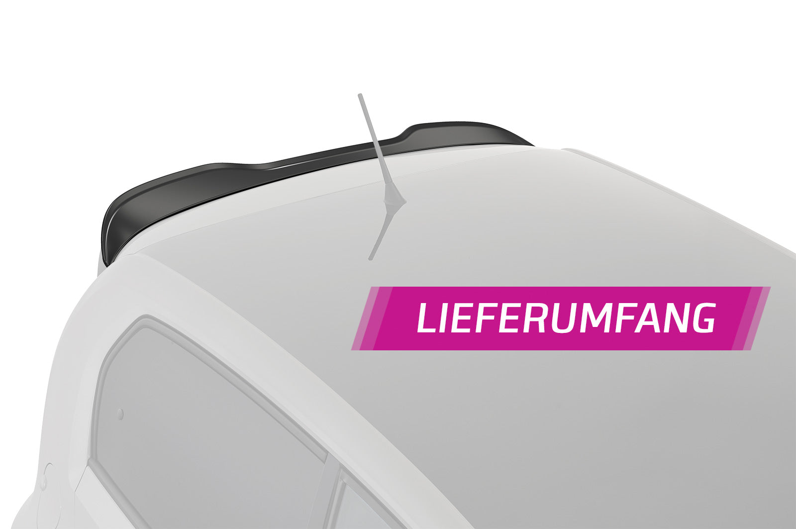 CSR Heckspoiler | Heckflügel mit ABE für VW up! GTI HF579