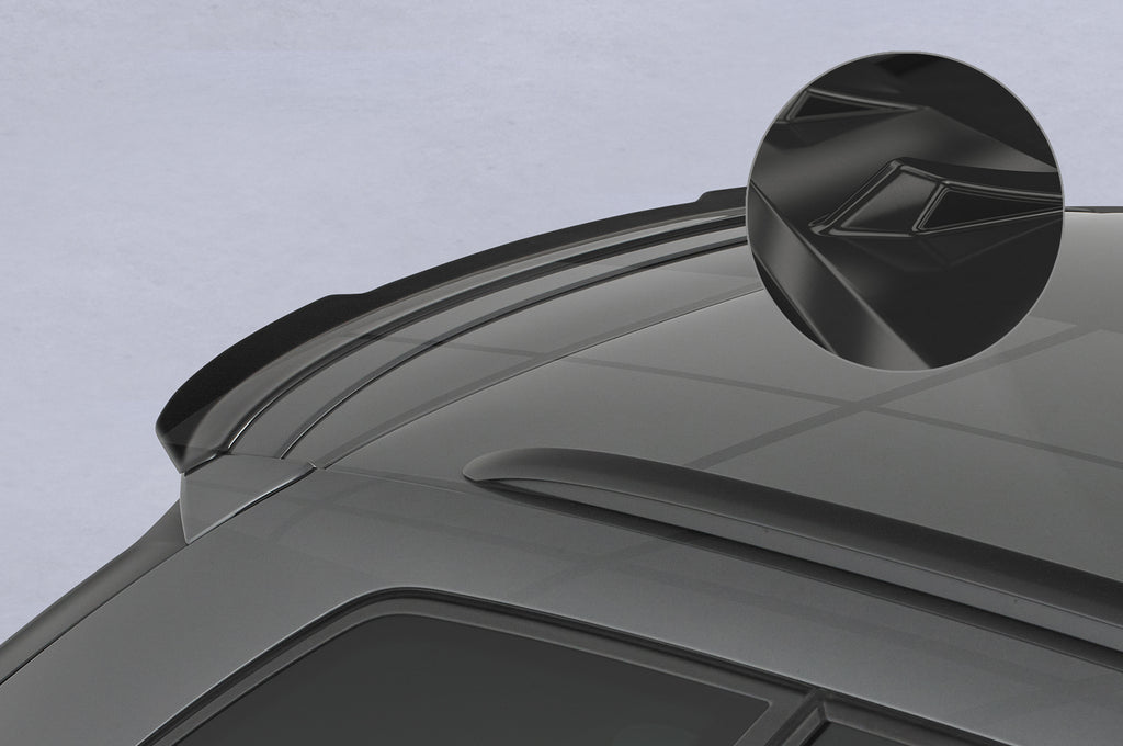 CSR Heckspoiler | Heckflügel mit ABE für Seat Leon 3 (Typ 5F) ST Cupra HF580-G Glossy schwarz Hochglanz (keine Lackierung erforderlich)