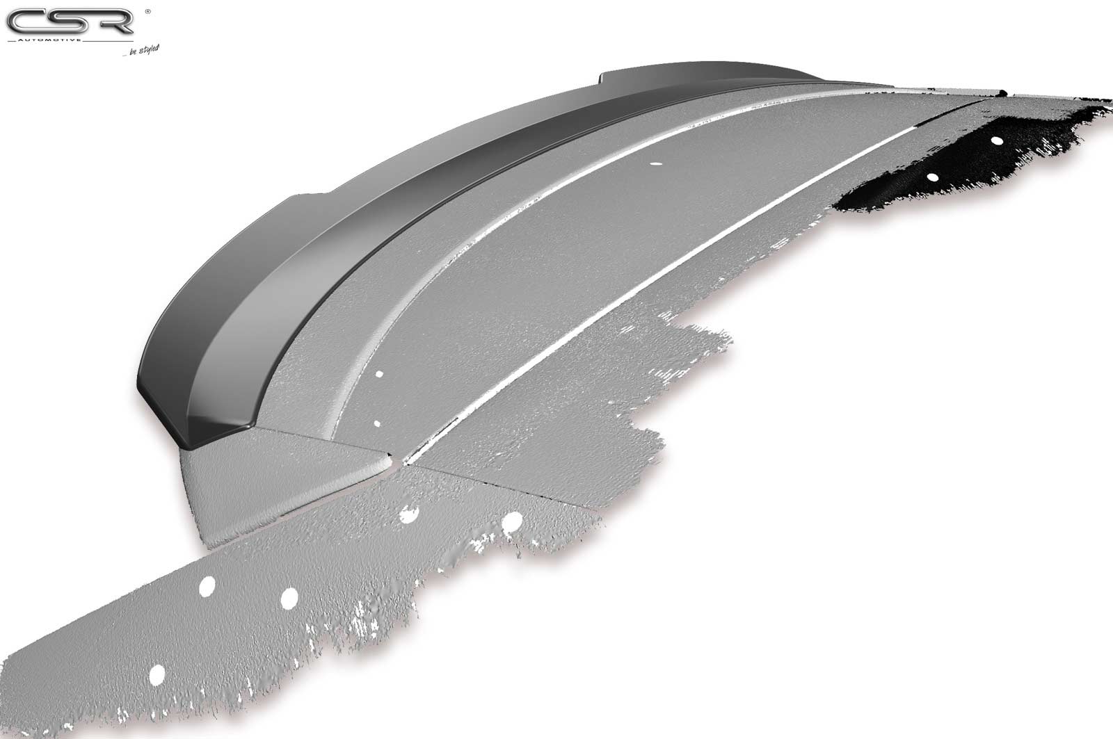CSR Heckspoiler | Heckflügel mit ABE für Seat Leon 3 (Typ 5F) ST Cupra HF580-G Glossy schwarz Hochglanz (keine Lackierung erforderlich)