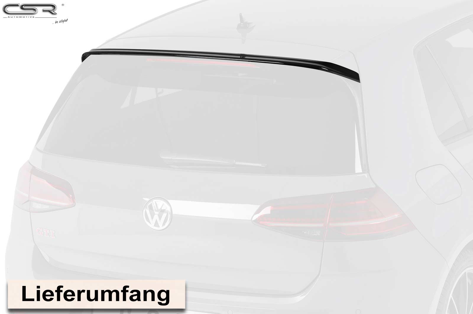 CSR Heckspoiler | Heckflügel mit ABE für VW Golf 7 HF583