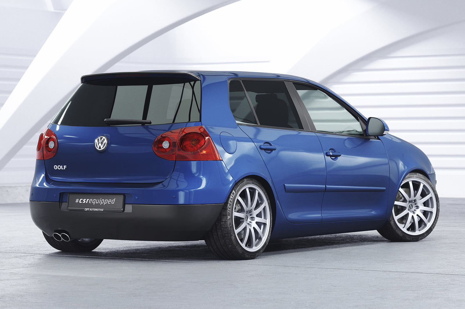 CSR Heckspoiler | Heckflügel mit ABE für VW Golf 5 HF585-L Unlackiert roh (Lackierung erforderlich)