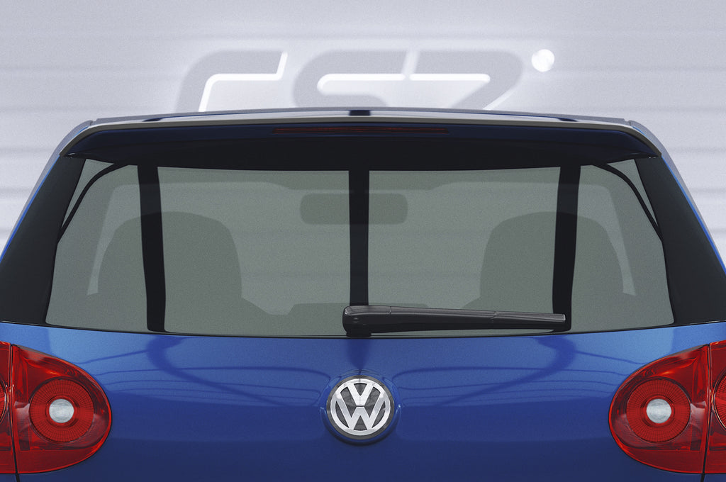CSR Heckspoiler | Heckflügel mit ABE für VW Golf 5 HF585-C Carbon Look Hochglanz (keine Lackierung erforderlich)