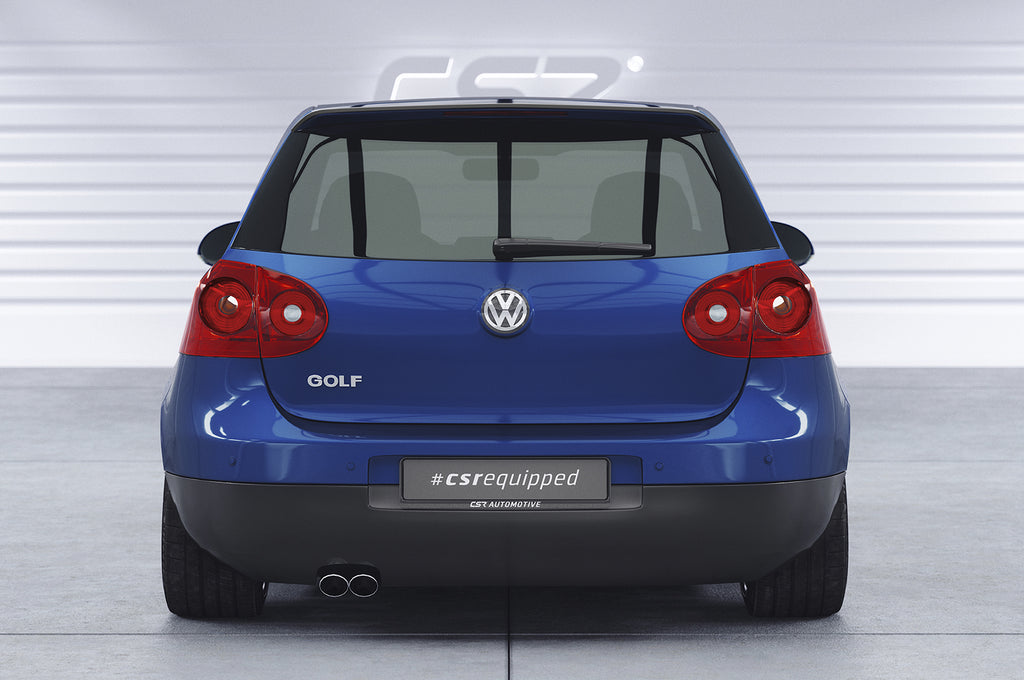 CSR Heckspoiler | Heckflügel mit ABE für VW Golf 5 HF585-S Strukturiert schwarz matt (keine Lackierung erforderlich)
