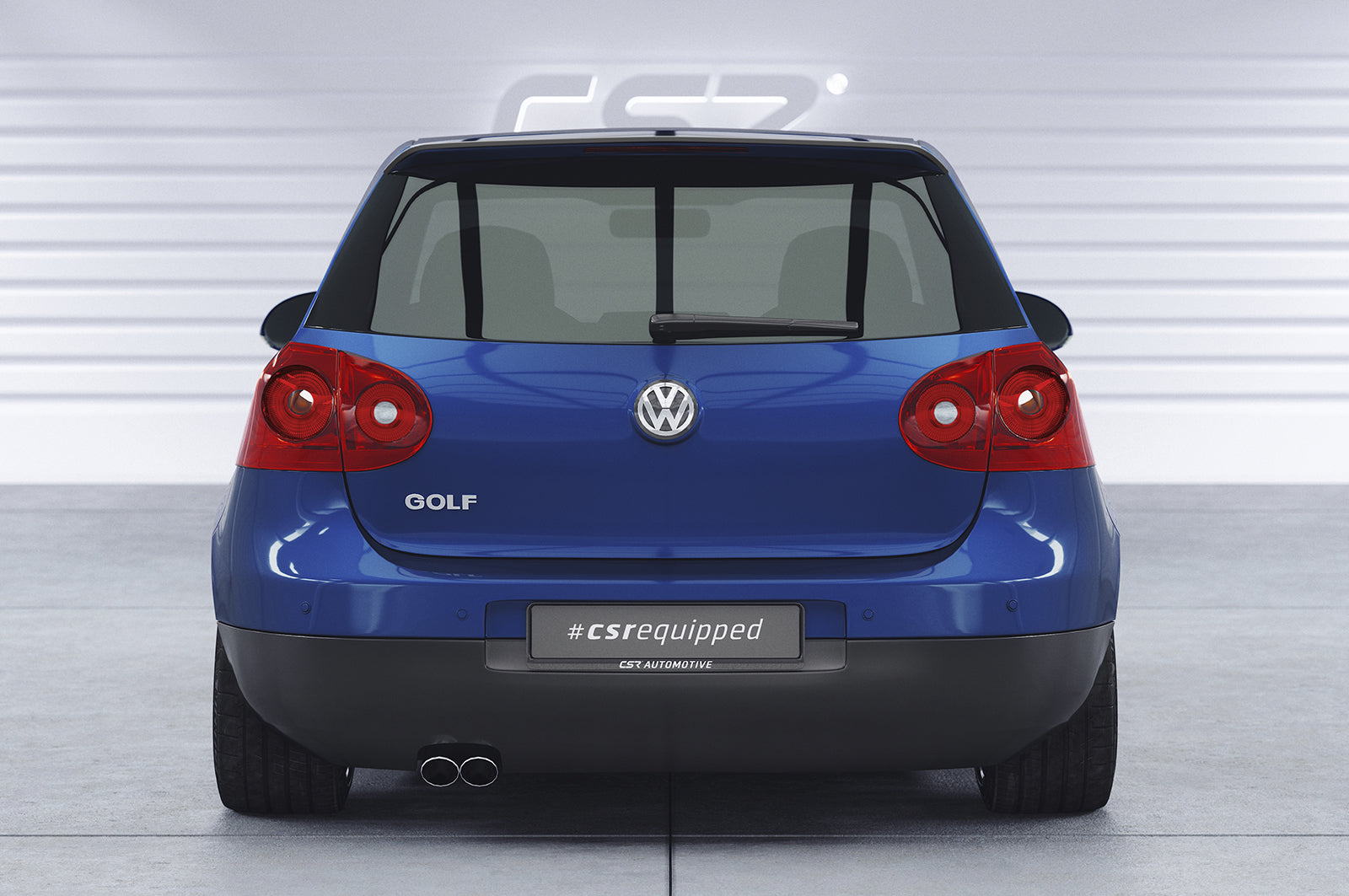 CSR Heckspoiler | Heckflügel mit ABE für VW Golf 5 HF585-L Unlackiert roh (Lackierung erforderlich)