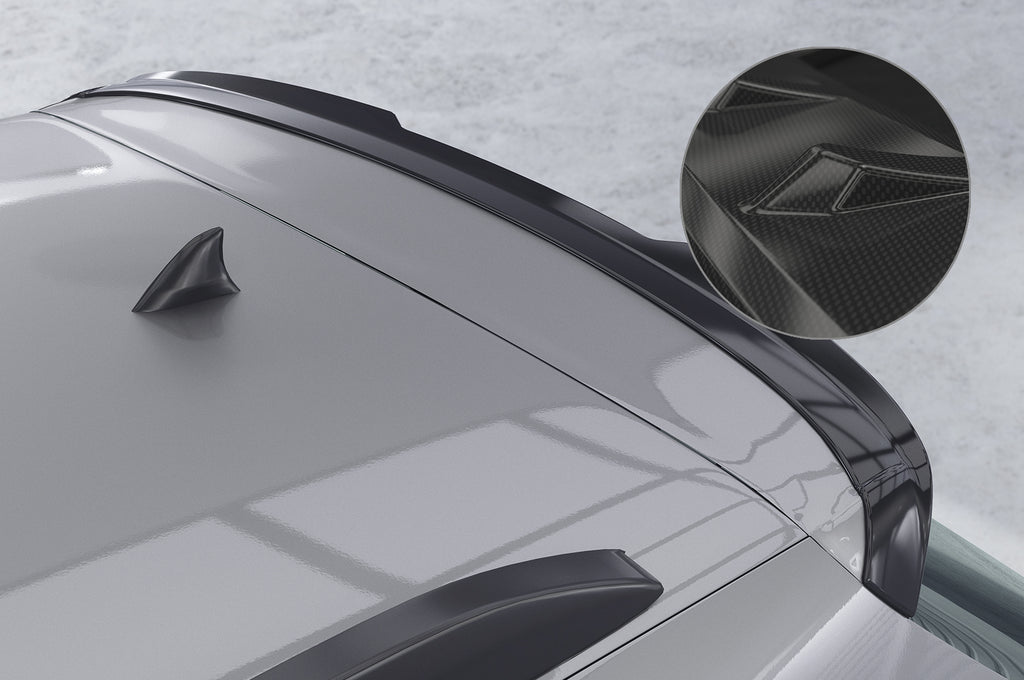CSR Heckspoiler | Heckflügel mit ABE für VW Golf 5 Variant HF586-C Carbon Look Hochglanz (keine Lackierung erforderlich)