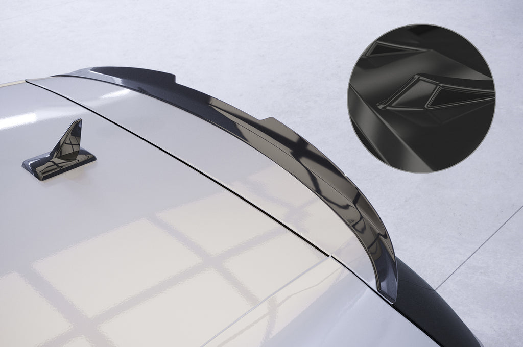 CSR Heckspoiler | Heckflügel mit ABE für VW Golf 6 HF587-G Glossy schwarz Hochglanz (keine Lackierung erforderlich)